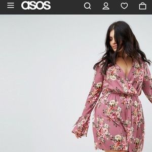 Pink Floral Dress 🌸